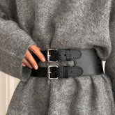 Fashion Gothic Leather Harness Belt