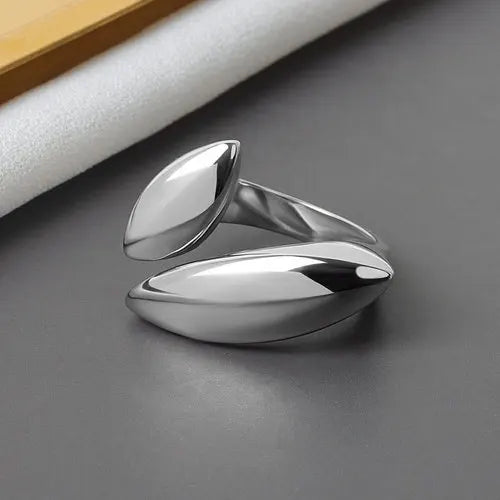 Irregular Cross Star Gothic Ring