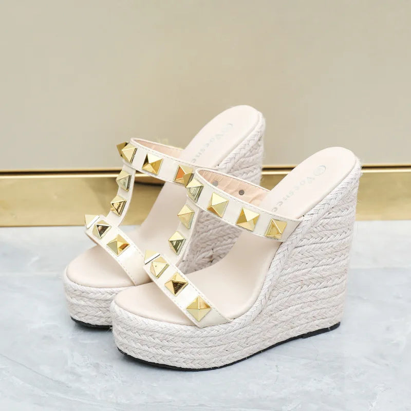 Summer Platform Open Toe High Heel Gothic Boot