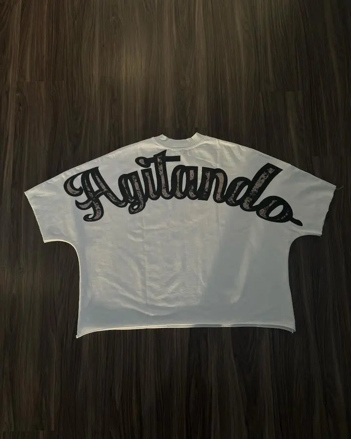 Retro Art Graphic Cotton Oversized T-shirt