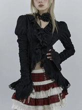 Vintage Long Sleeve Lace Blouse