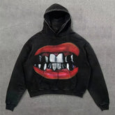 Y2K Gothic Hip Hop Hoodie