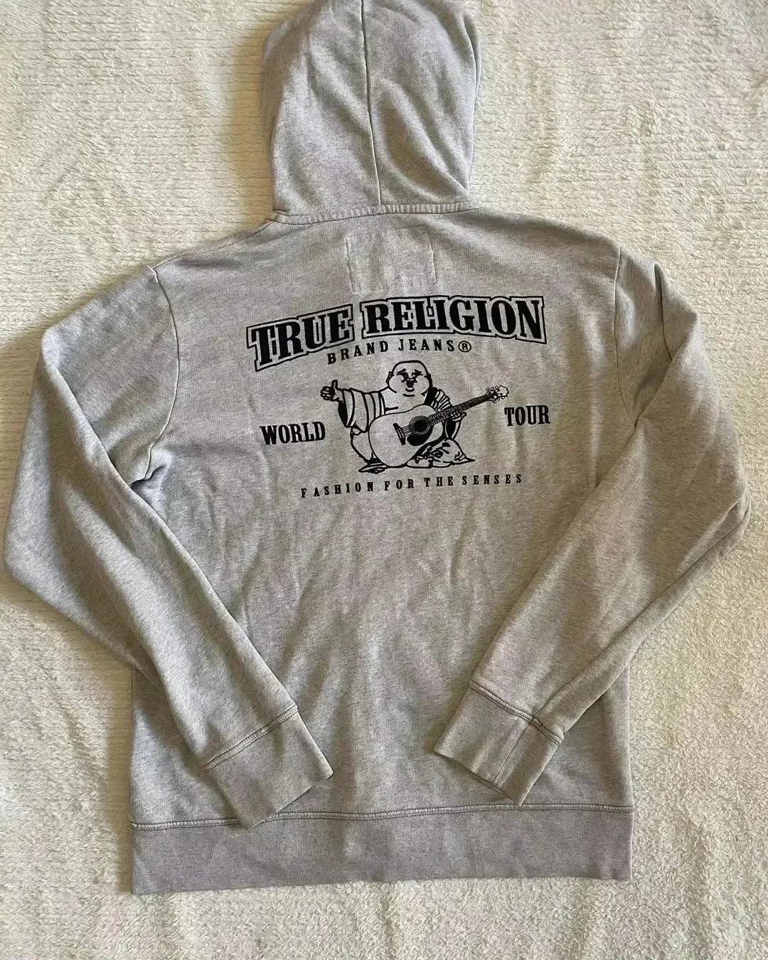 Gothic Cross Graphic Pullover Hoodie