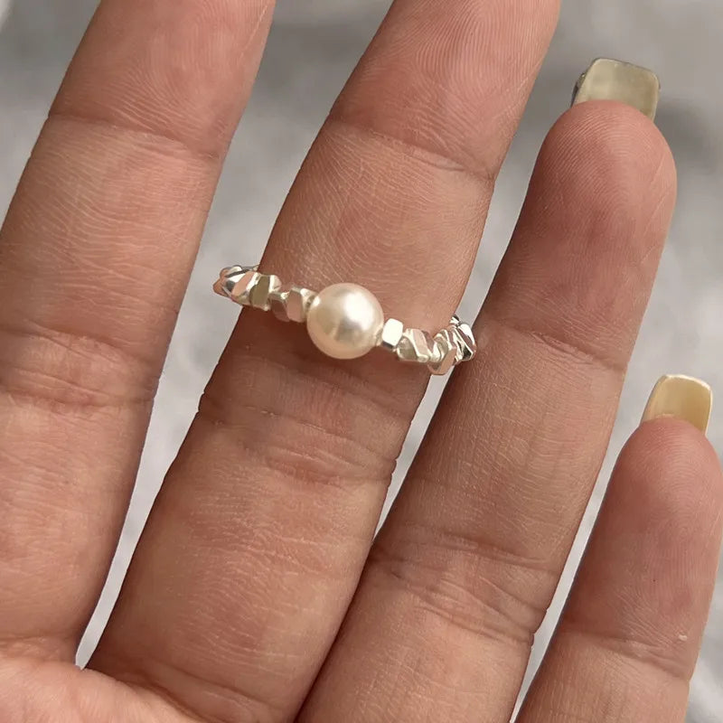 Y2K Crystal Heart Gothic Ring