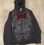 Gothic Alphabet Graphic Pullover Hoodie