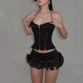 Strapless Halter Corset