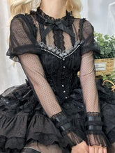 See Through Embroidery Lace Blouse