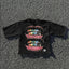 Y2K Lips Teeth Graphic Printed Cotton T-shirt