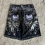 Cowboy Embroidered Loose Short