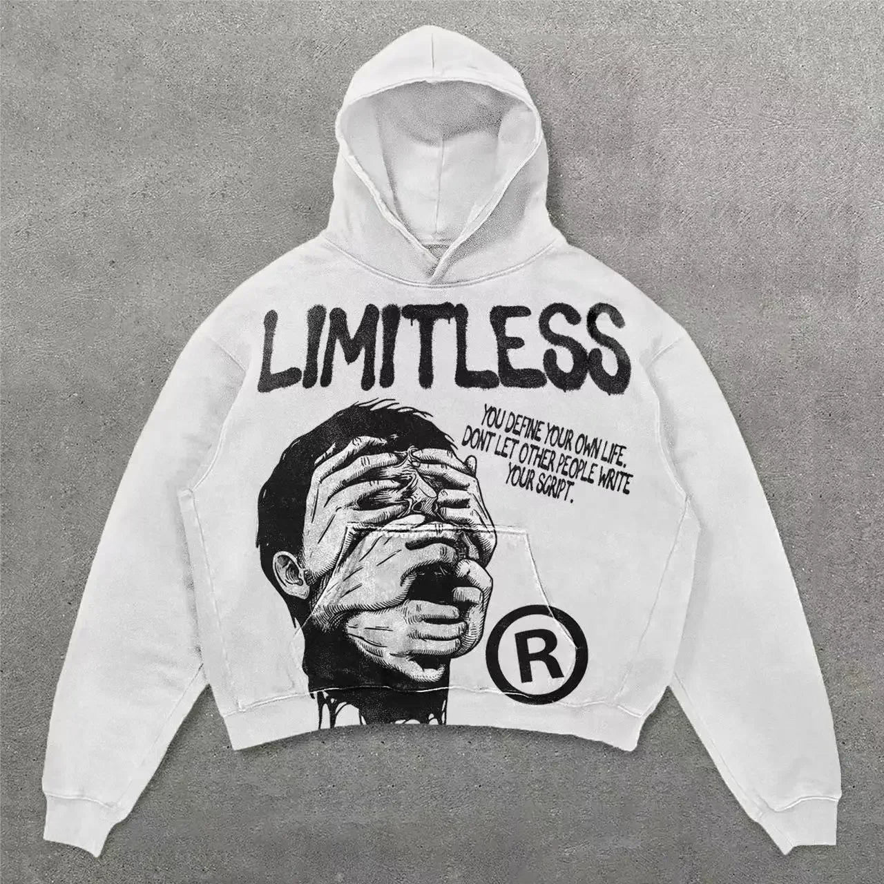 Y2K Gothic Hip Hop Hoodie