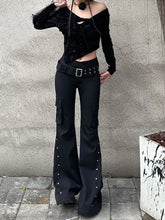 Gothic Belted Slim Pants