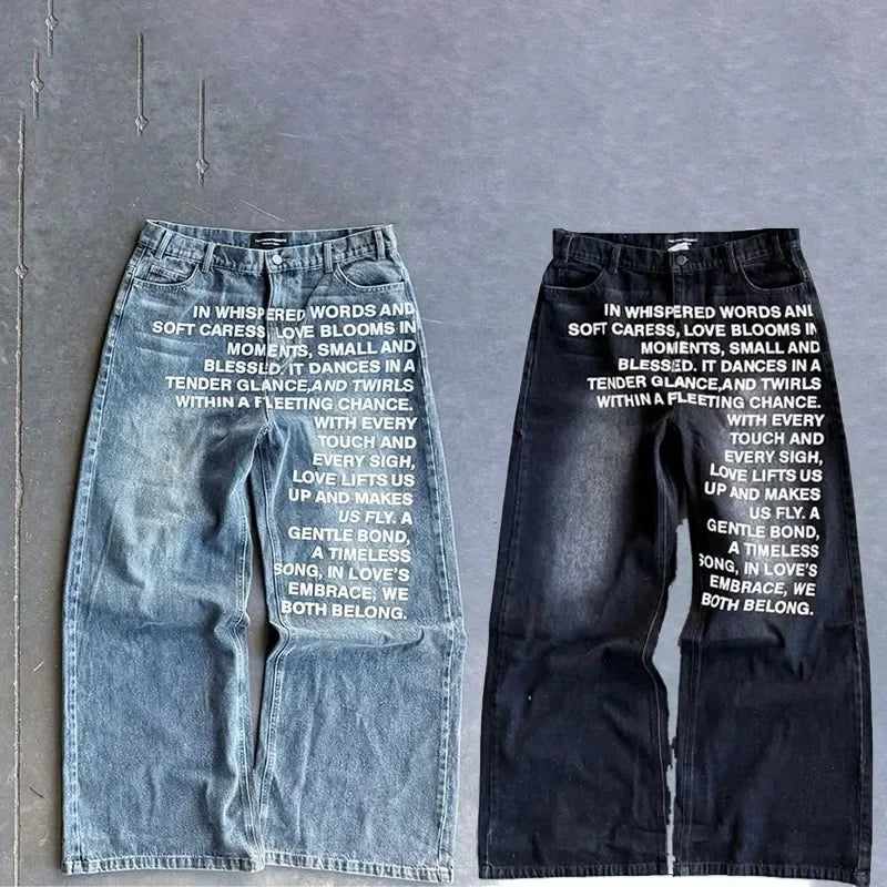 American Gothic Alphabet Casual Pant