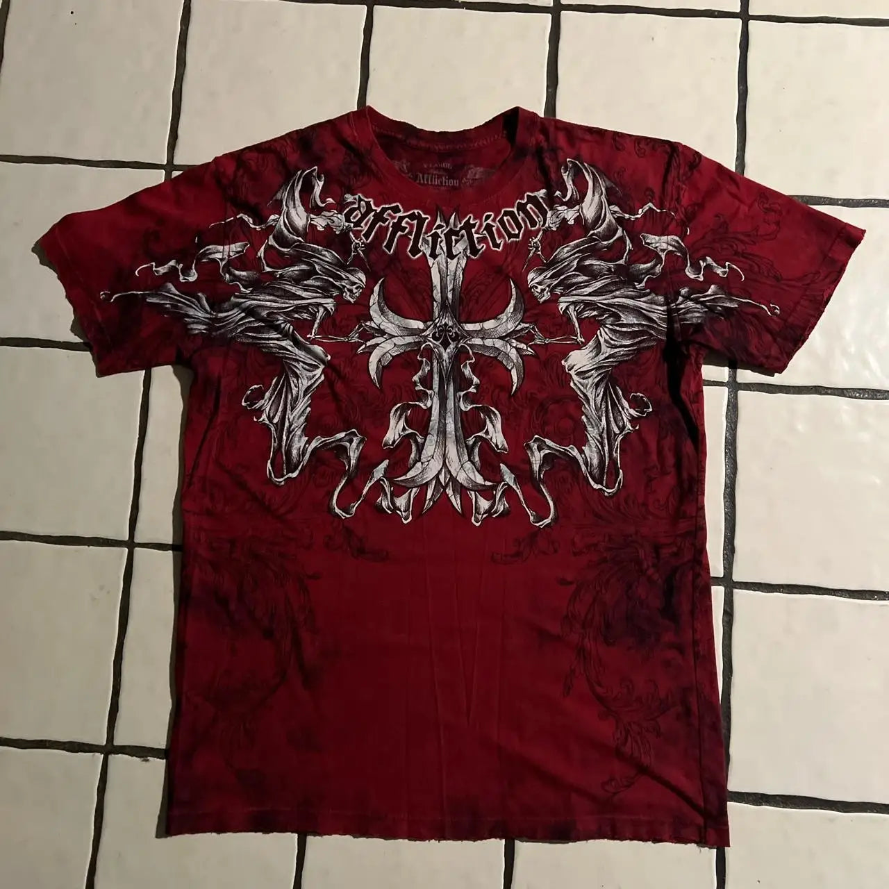 Skull Graphic Cotton T-shirt