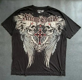 Pure Cotton Gothic Oversized T-shirt