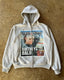 Gothic Character Graphic Zip Hoodie
