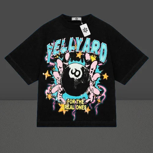 Y2K Punk Oversized Graphic Print T-shirt