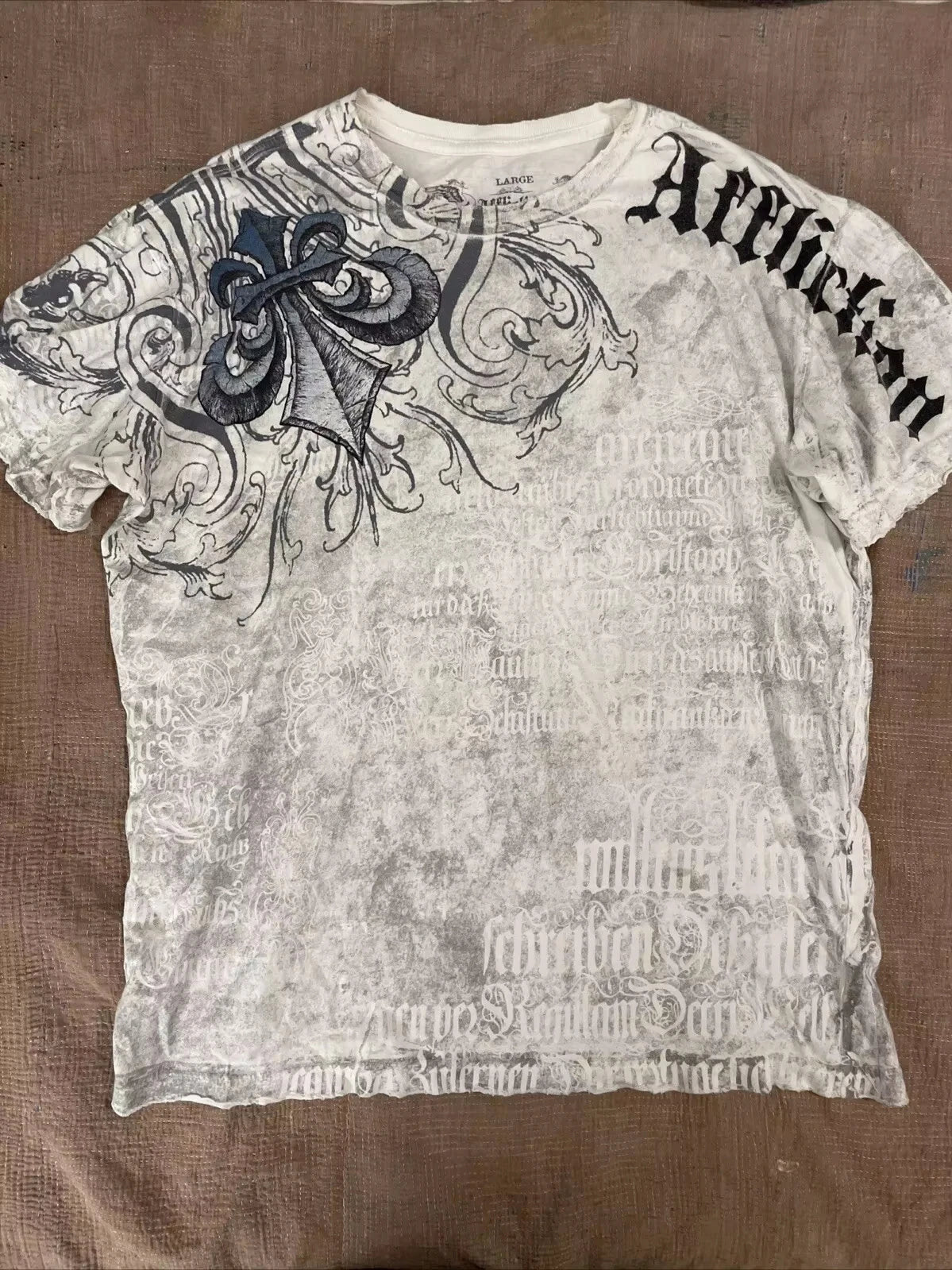 Old Money Graphic Cotton T-shirt