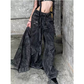 Black Gothic High Waist Pant