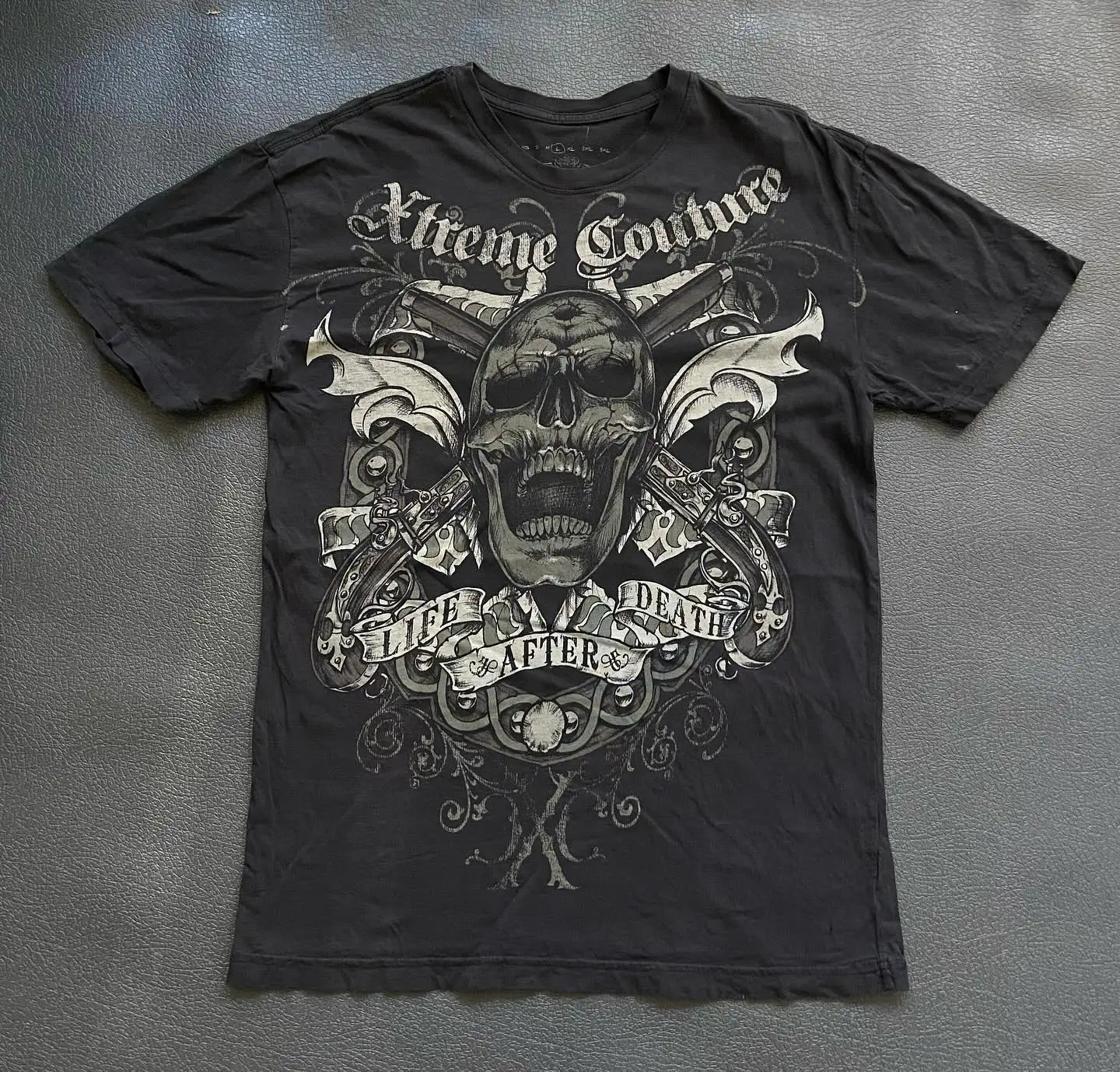 Pure Cotton Gothic Oversized T-shirt