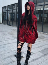 Vintage Zip-Up Long Coat