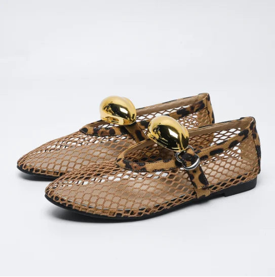 Ballerinas Woman 2024 Round Toe Casual Sneaker Summer Flat