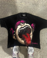 Gothic Hip Hop Graphic Cotton T-shirt