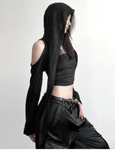 Chic Sheer Knit Mesh Top