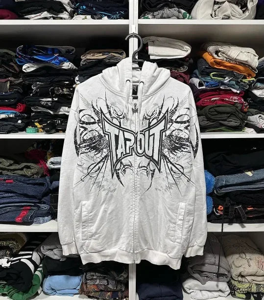 Gothic Vintage Big Pattern Hoodie