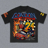 Hip Hop Graphic Oversized Cotton T-shirt