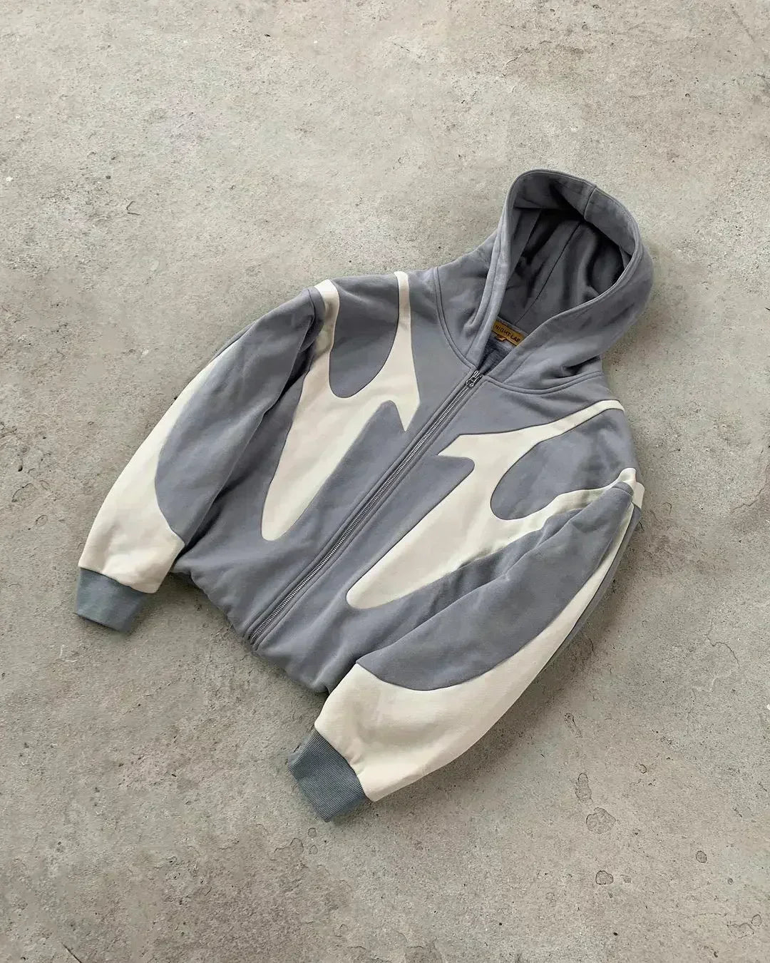 Gothic Flash Diamond Patch Hoodie