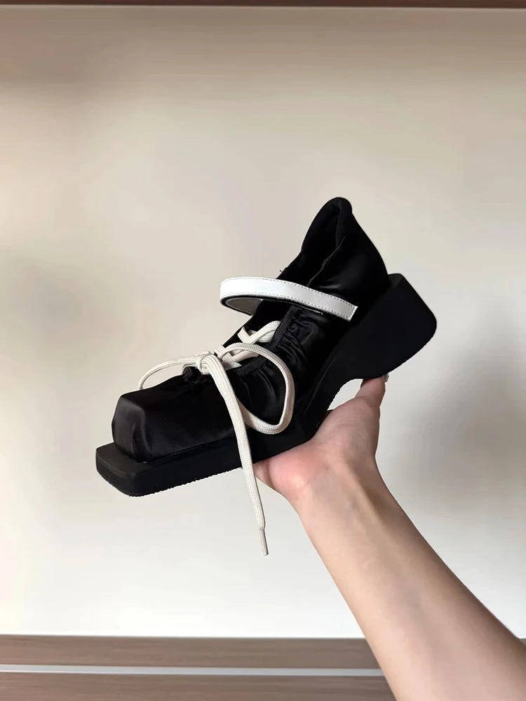 Gothic Platform Running Sneaker