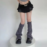 Gothic Broken Hole Punk Wide Sock