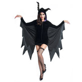 Bat Sleeve Horned Cloak