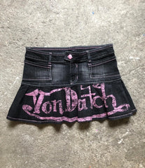 Y2K Harajuku Goth Sexy Spice Girls Skirt