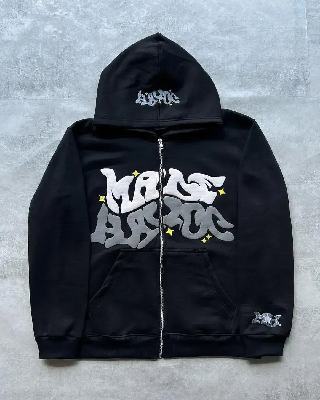 Gothic Eyes Print Sports Hoodie