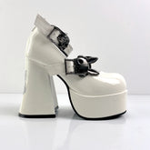 Waterproof Chunky Gothic High Heel