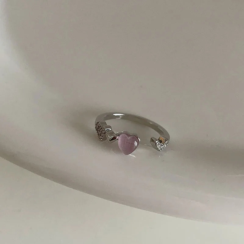 Vintage Gothic Zircon Cross Ring