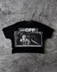 Streetwear Patchwork Retro Figure Graphic T-shirt