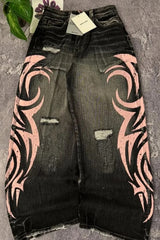 Retro Unisex Oversized Wide Pants