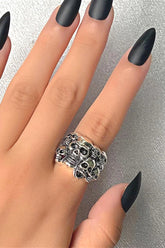 Retro Street Gothic Skull Ring