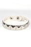 Punk Square Stud Leather Bracelet