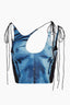 Y2K Street Figure Print Tie Camis
