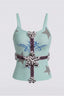 Punk Y2K Fitted Spaghetti Strap Camis