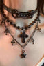 Punk Heavy Craft Clavicle Necklace
