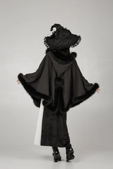 Short Hooded Cardigan Cloak