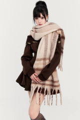 One Shoulder Cinched Waist Dark Girl Mini Dress