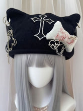 Y2K Gothic Punk Cat Ear Knit Hat