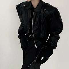 Oversized Shoulder Pad Jacket