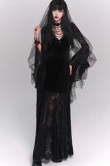 Dark Gothic Halloween Dress