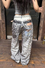 Harajuku Hip Hop Baggy Denim Pants